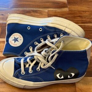 Comme des Garçons PLAY x Converse Chuck Taylor Blue Quartz